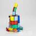 Karma | 6" Patches Design Inline Glass Dab Rig | Jupiter Grass
