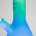 Karma | 9" Beaker 3 Toned Frosted Glass Bong | Jupiter Grass