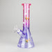 10" Glass Bong With The Butterfly Design | Jupiter Grass