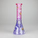 10" Glass Bong With The Butterfly Design | Jupiter Grass