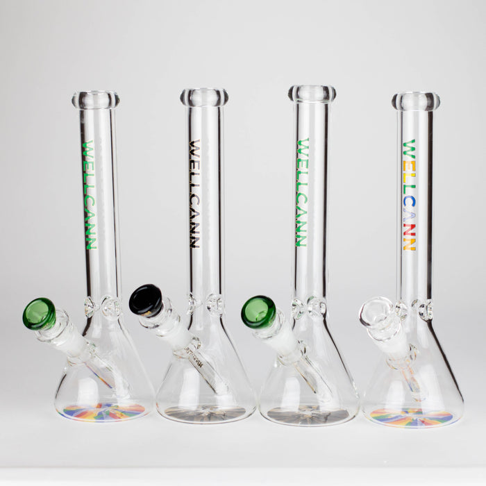 WellCann | 11" Beaker Glass Bong | Jupiter Grass