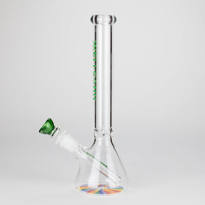 WellCann | 11" Beaker Glass Bong | Jupiter Grass