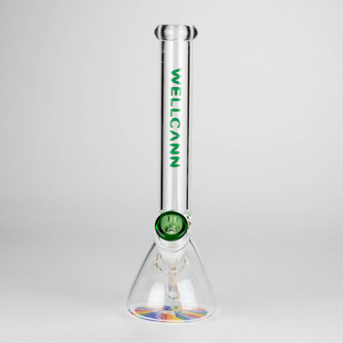 WellCann | 11" Beaker Glass Bong | Jupiter Grass