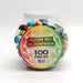 3ml Silicone Skull Wax Container Jar of 100 | Jupiter Grass
