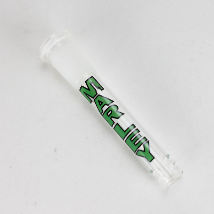 Marley Glass | Colored Logo Downstems with Diffusion Cuts – 3", 4", 5" | Jupiter Grass