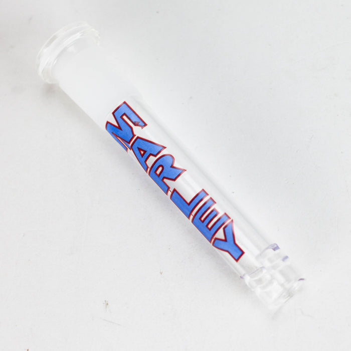 Marley Glass | Colored Logo Downstems with Diffusion Cuts – 3", 4", 5" | Jupiter Grass