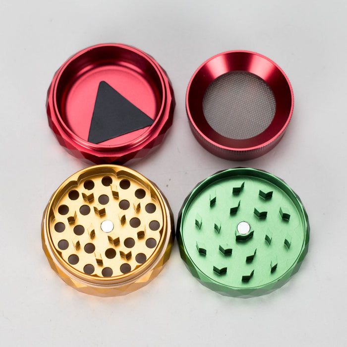 Honey Puff | 4 Parts 53mm Grinder [P1237] | Jupiter Grass