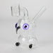 4″ Owl Glass Dab Rig [F20230926-4B] | Jupiter Grass