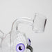 4″ Owl Glass Dab Rig [F20230926-4B] | Jupiter Grass
