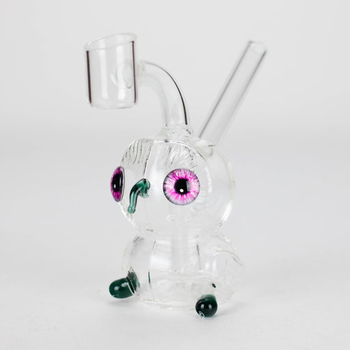 4″ Owl Glass Dab Rig [F20230926-4B] | Jupiter Grass