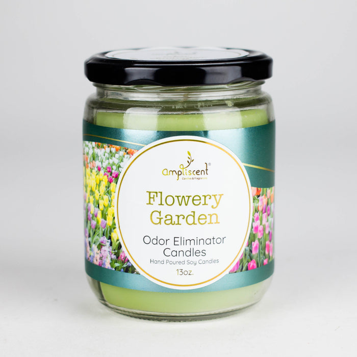 Ampliscent | Candles Odor Eliminator – 13oz | Jupiter Grass
