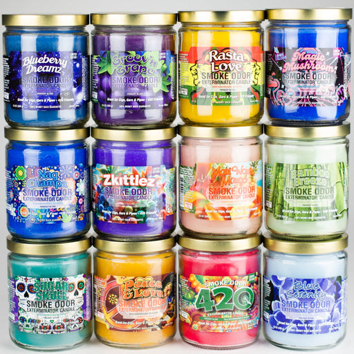 Smoke Odor | Candles Odor Eliminator 13oz | Jupiter Grass