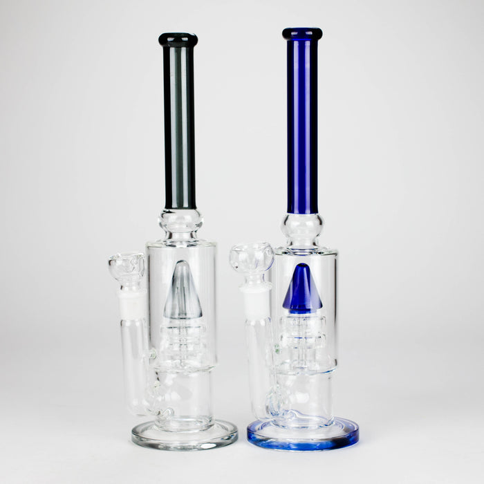 13" Sawar T Glass Water Pipe Precision Filtration with Sleek Design