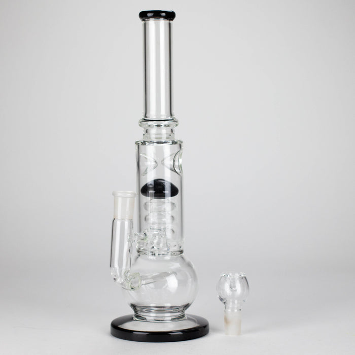 14" Percolator Bong – Sleek Design with 18mm Bowl Joint for Smooth Filtration | Jupiter Grass