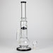 14" Percolator Bong – Sleek Design with 18mm Bowl Joint for Smooth Filtration | Jupiter Grass