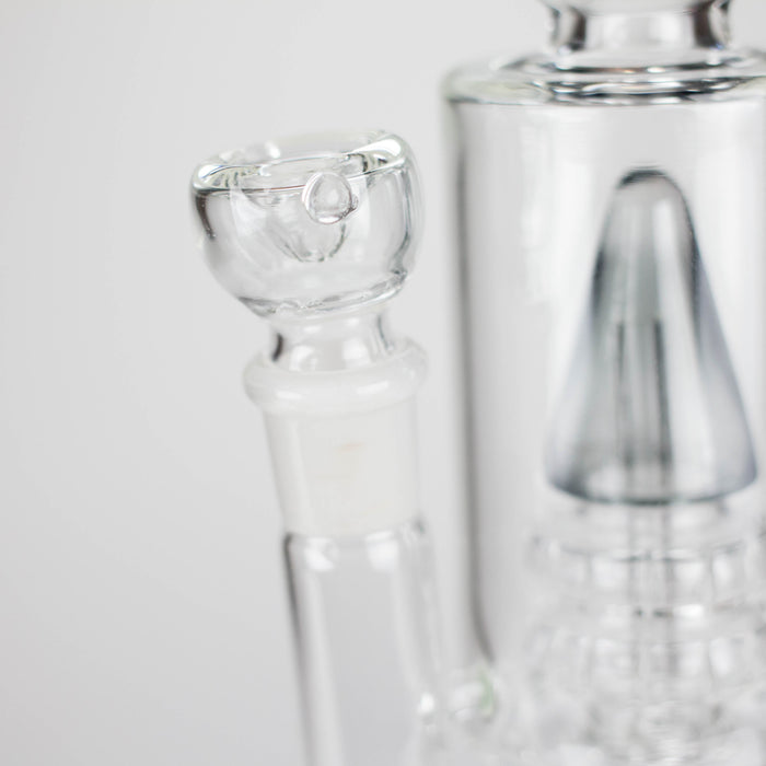 13" Sawar T Glass Water Pipe Precision Filtration with Sleek Design