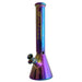 Fortune | 14"  4mm Electroplate Glass Bong- Assorted Colour | Jupiter Grass