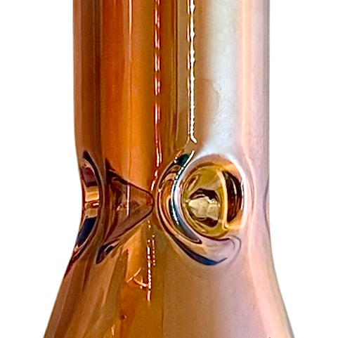 Fortune | 18" 7mm Electroplate Glass Beaker Bong [185007NE] | Jupiter Grass