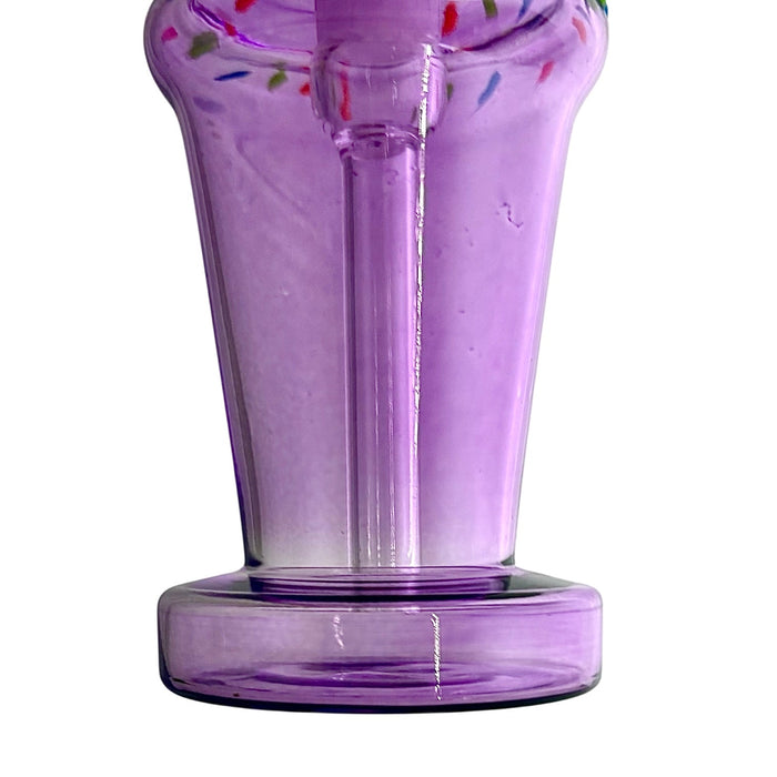 5-3/4" Milkshake Design Glass Bong | Jupiter Grass