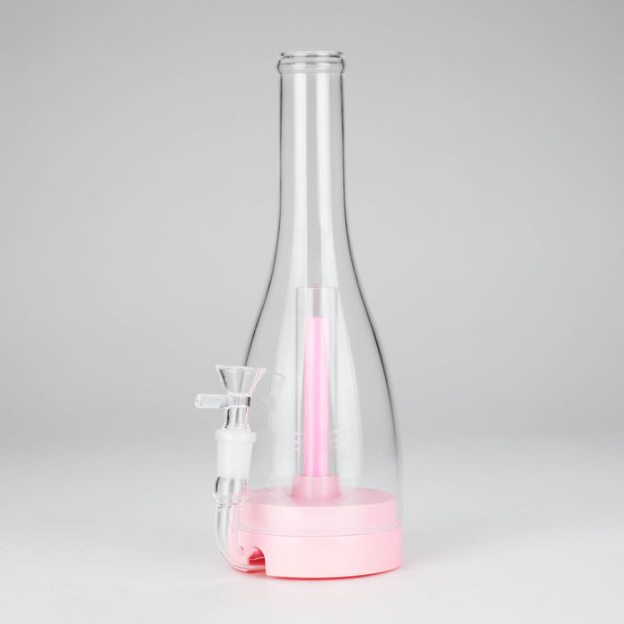 12" Easy-Clean Bird Bong – Removable Percolator | 14mm Bowl Joint | Jupiter Grass