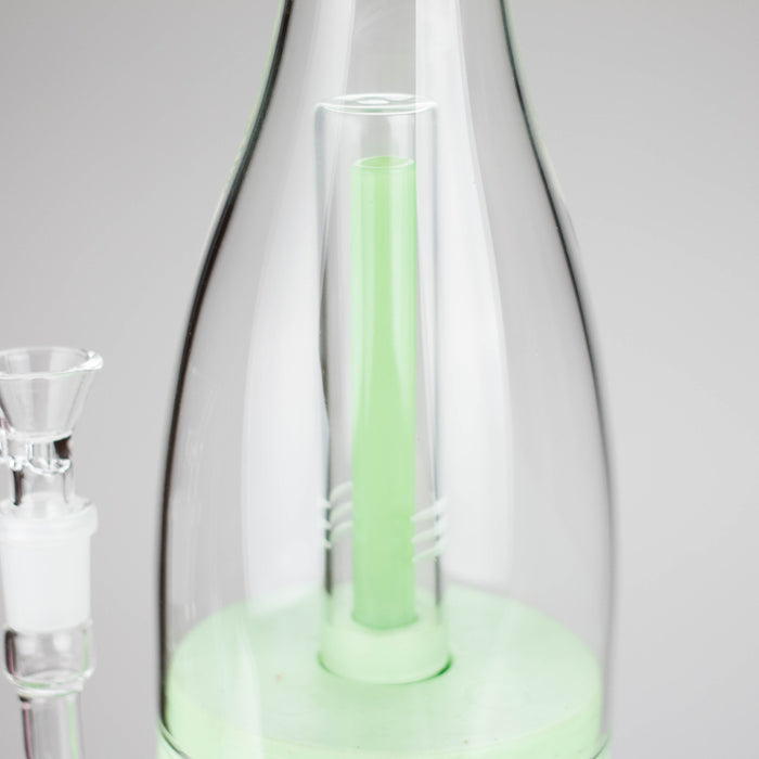 12" Easy-Clean Bird Bong – Removable Percolator | 14mm Bowl Joint | Jupiter Grass