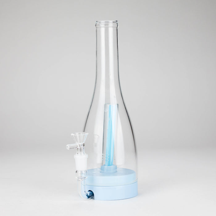 12" Easy-Clean Bird Bong – Removable Percolator | 14mm Bowl Joint | Jupiter Grass