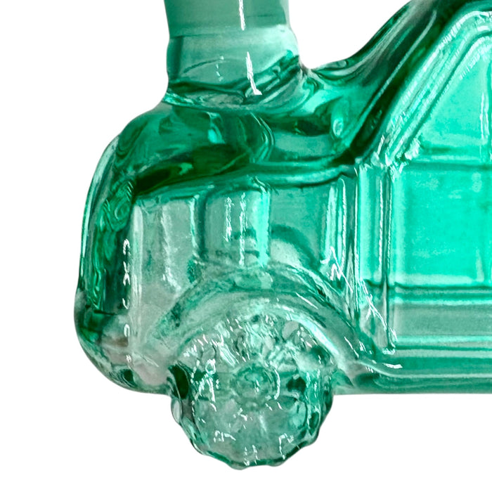 4-1/2" Car Shape Glass Bong – Compact & Stemless | Jupiter Grass