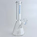 Fortune | 10" Clear Beaker Glass Bong – 5mm Thick | Jupiter Grass