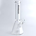 Fortune | 10" Clear Beaker Glass Bong – 5mm Thick | Jupiter Grass