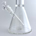 Fortune | 10" Clear Beaker Glass Bong – 5mm Thick | Jupiter Grass