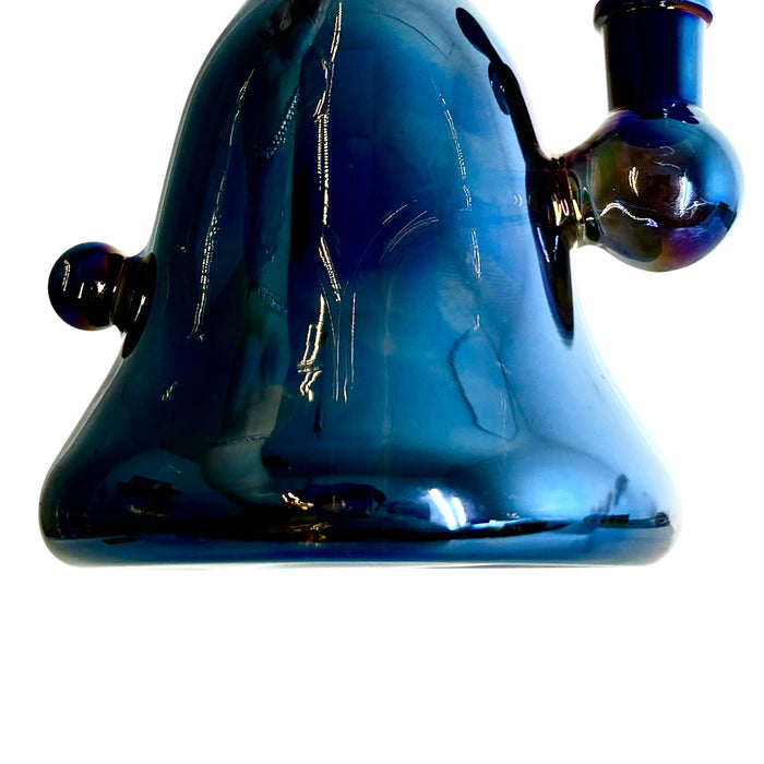 9" Electroplated Glass Bong | Jupiter Grass
