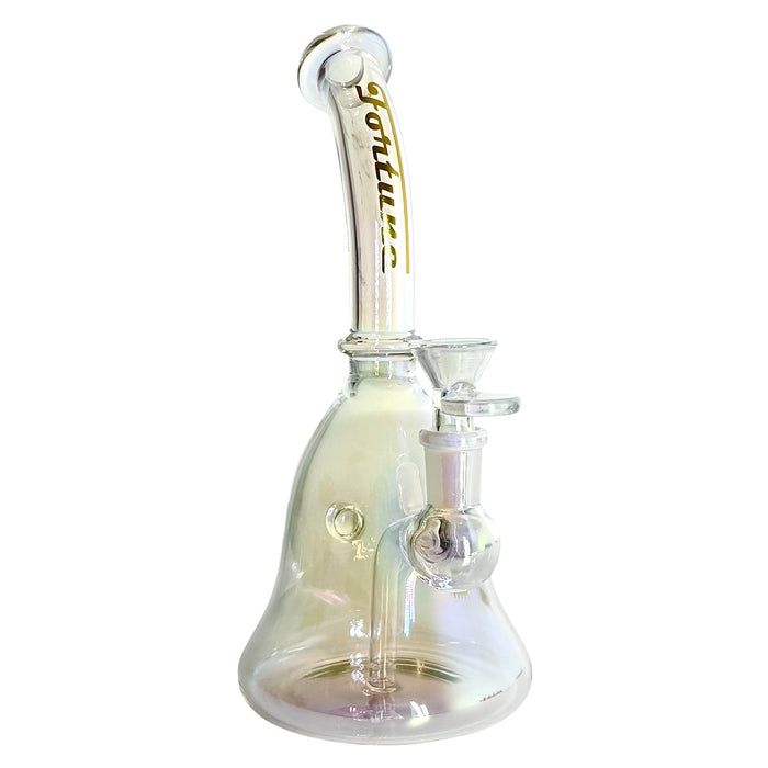 9" Electroplated Glass Bong | Jupiter Grass