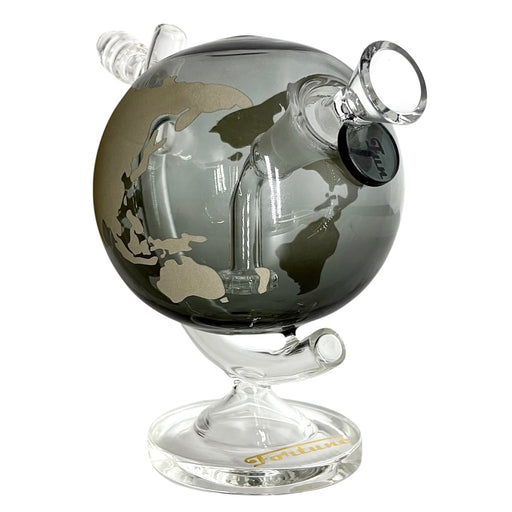 7-1/2" Globe-Shaped Glass Bong | Jupiter Grass