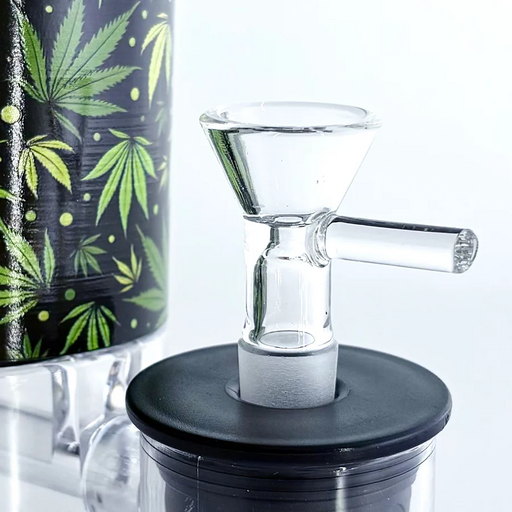 Electric Lamp Bong Set-Leaf | Jupiter Grass