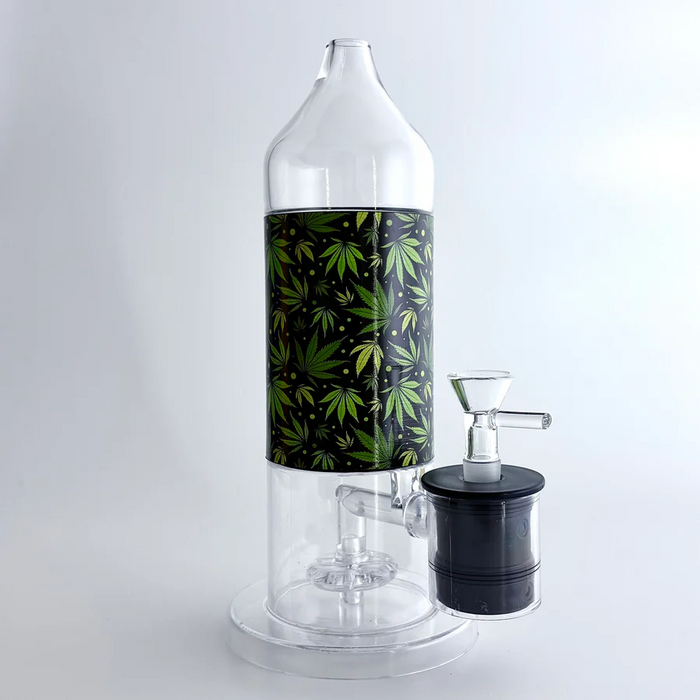 Electric Lamp Bong Set-Leaf | Jupiter Grass