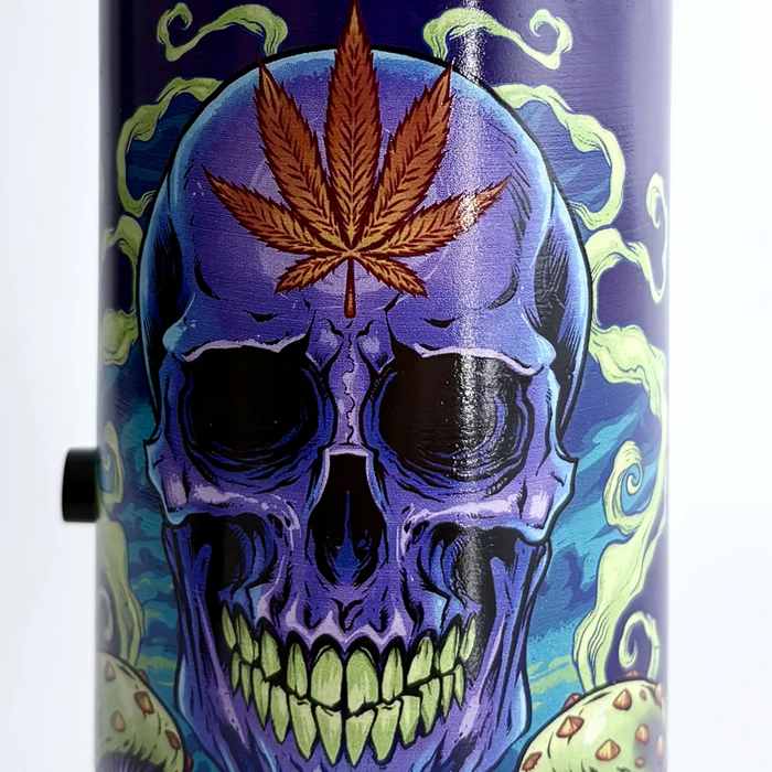 Electric Lamp Bong Set-Skull | Jupiter Grass