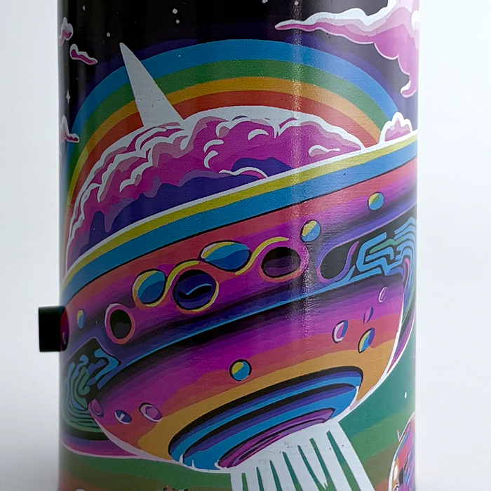 Electric Lamp Bong Set-UFO | Jupiter Grass