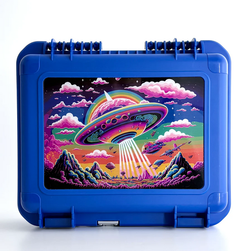 Electric Lamp Bong Set-UFO | Jupiter Grass