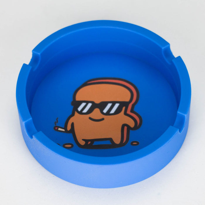 Choast | 3.5″ Silicone Ashtray – Heat-Resistant & Durable | Jupiter Grass