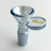 Fortune | Electroplated 14mm Joint Glass Bowl With Gold Logo | Jupiter Grass