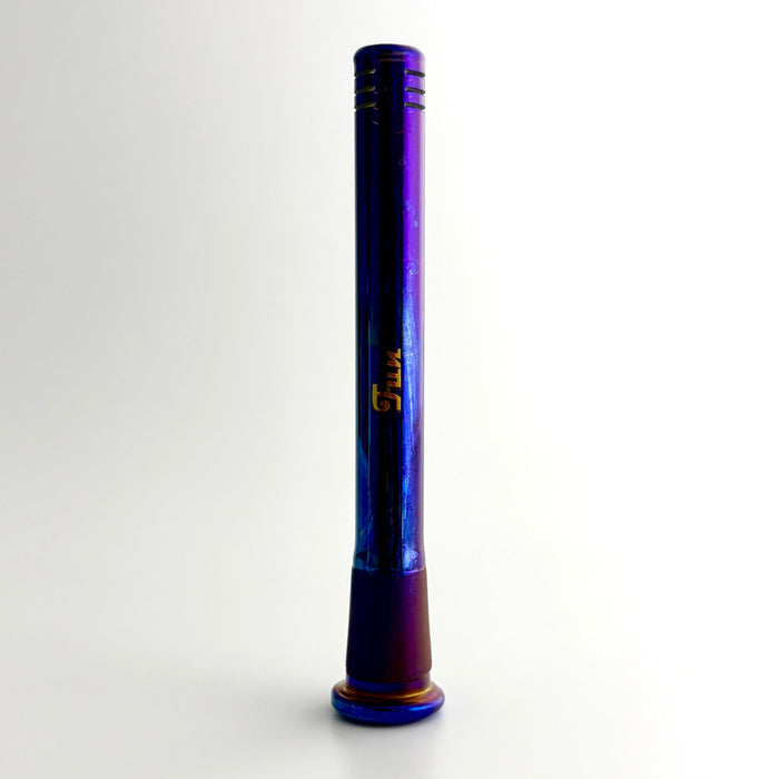 Fortune | Electroplate 5-1/2" Downstem With Gold Logo | Jupiter Grass