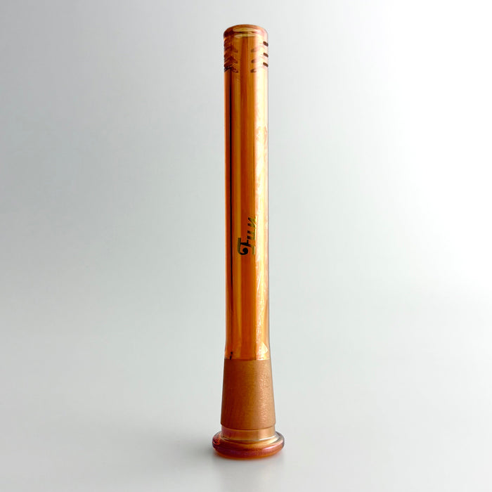 Fortune | Electroplate 5-1/2" Downstem With Gold Logo | Jupiter Grass