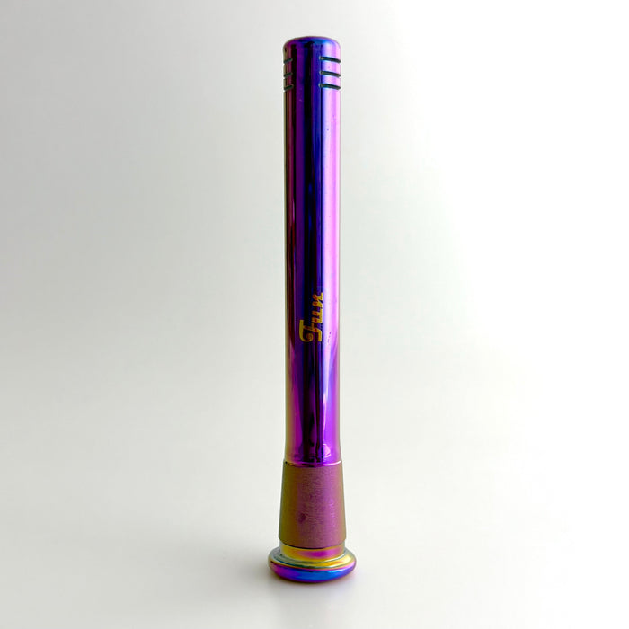 Fortune | Electroplate 5-1/2" Downstem With Gold Logo | Jupiter Grass