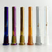 Fortune | Electroplate 5-1/2" Downstem With Gold Logo | Jupiter Grass