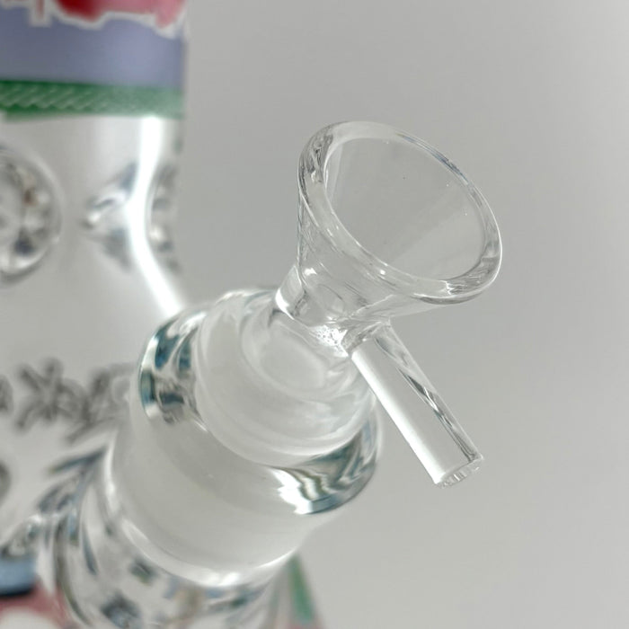 14" Glow in the Dark Cartoon Beaker Bong – 7mm Thick Borosilicate Glass | Jupiter Grass