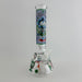 14" Glow in the Dark Cartoon Beaker Bong – 7mm Thick Borosilicate Glass | Jupiter Grass