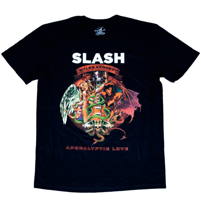 Slash | “Album” Short Sleeve Unisex Black T-Shirt – Officially Licensed Rock Band Tee | Jupiter Grass