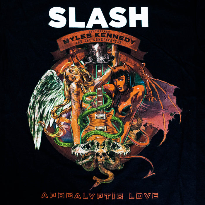 Slash | “Album” Short Sleeve Unisex Black T-Shirt – Officially Licensed Rock Band Tee | Jupiter Grass