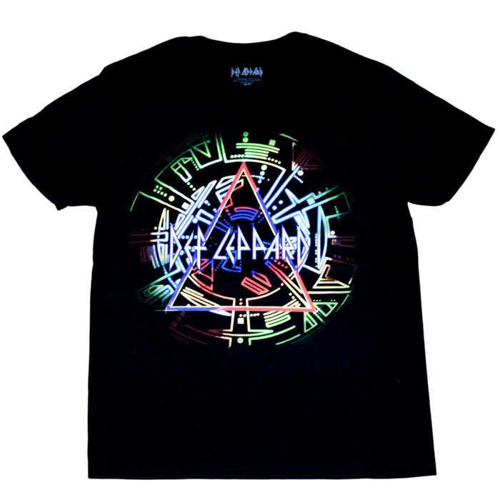 Def Leppard | “Spirals” Short Sleeve T-Shirt – Officially Licensed Rock Band Tee | Jupiter Grass