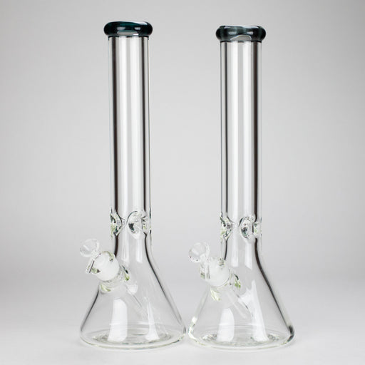 16 inch 9mm Beaker base glass bong [C4112-B+CC268] | Jupiter Grass